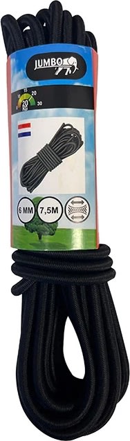 Jumbo Trailerstrop - 6mm. 7,5 m.