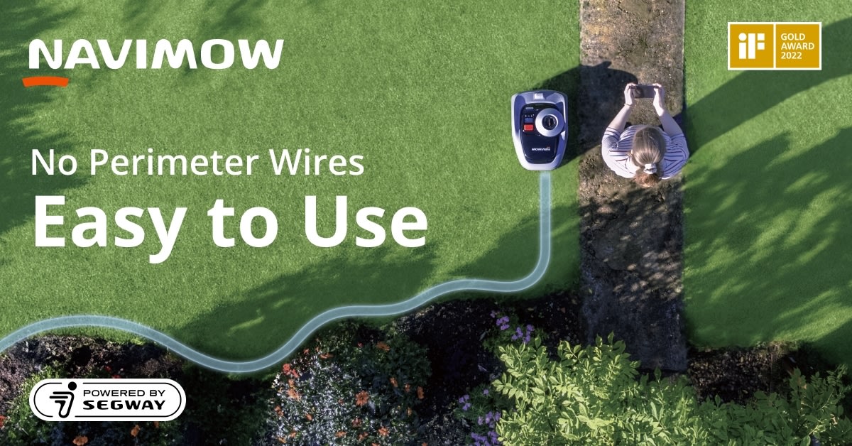 Navimow i105E（EU）Robotplæneklipper, 500m2