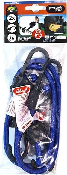 Jumbo Bagagestrop - Super stærke, 60cm, blå