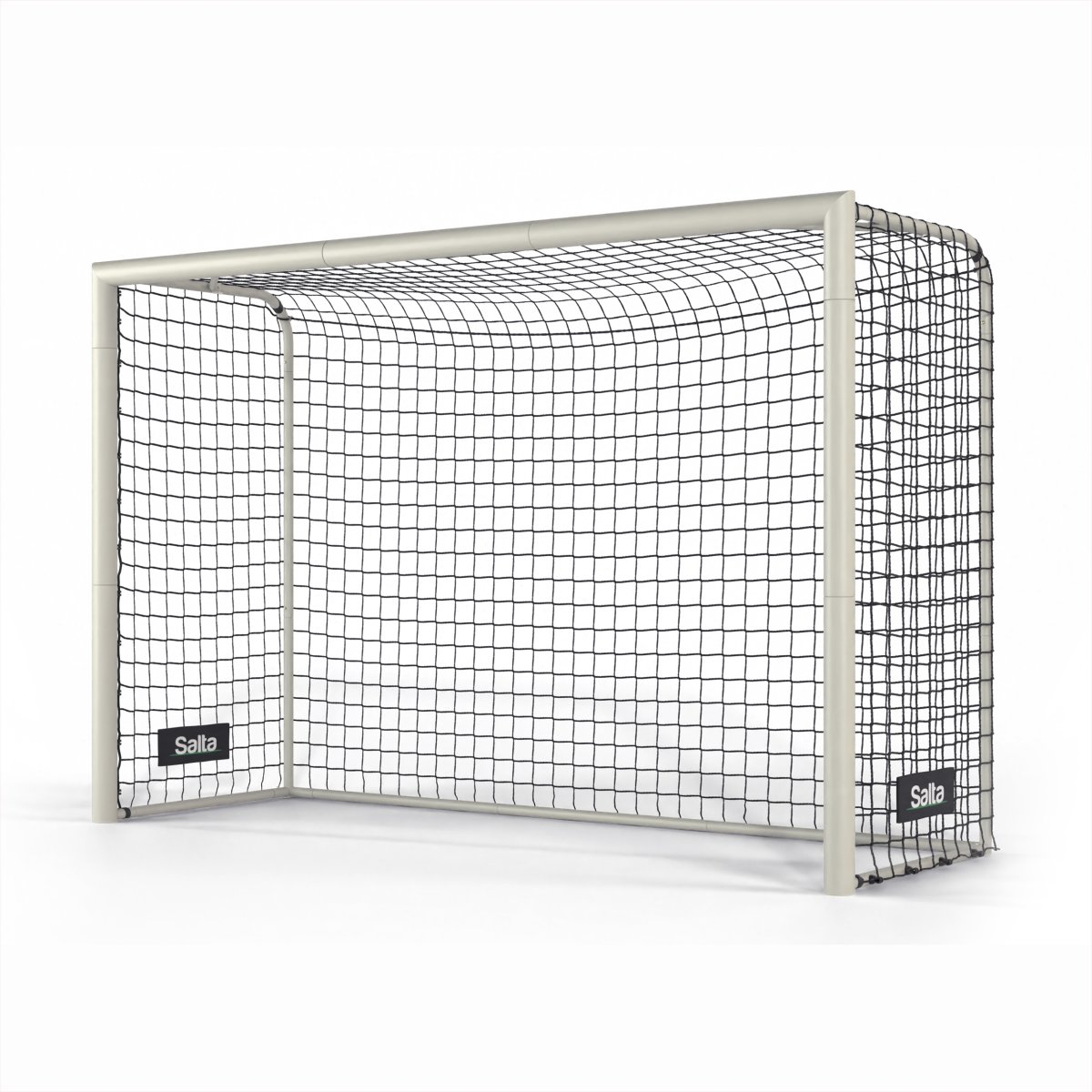 Salta Champion Fodboldmål 240x160x85 cm, Grå