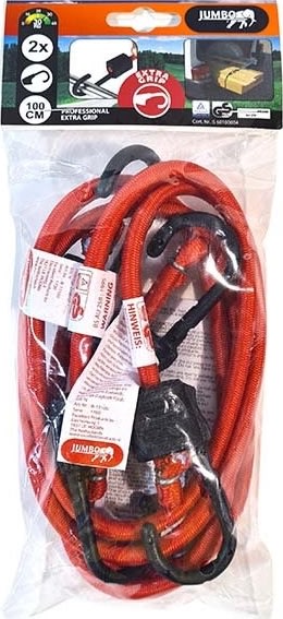 Jumbo Bagagestrop - super stærk, 100cm, rød