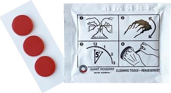 Avant Klæbepude til p-watch gen.1 - fs01+fs03