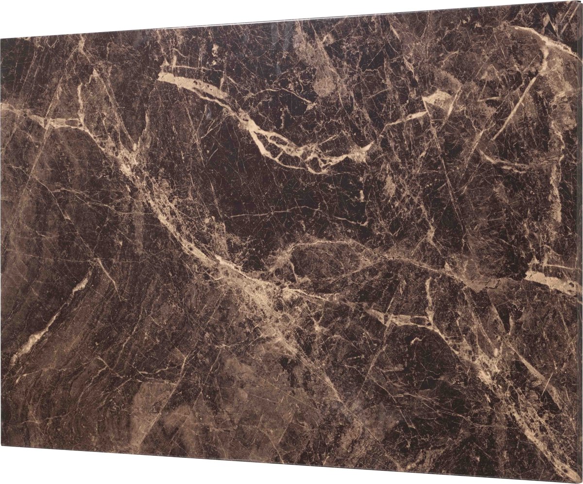 NAGA Magnetisk ståltavle, 90 x 60 cm, brun marmor