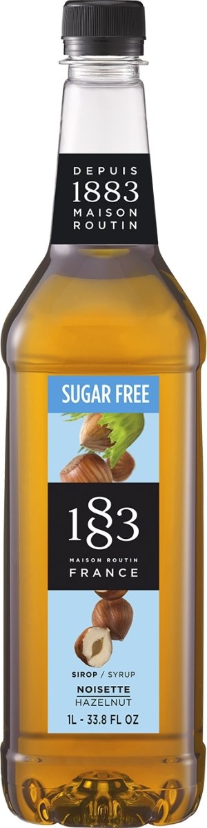 1883 Hasselnød Sirup, Sukkerfri, 1000 ml