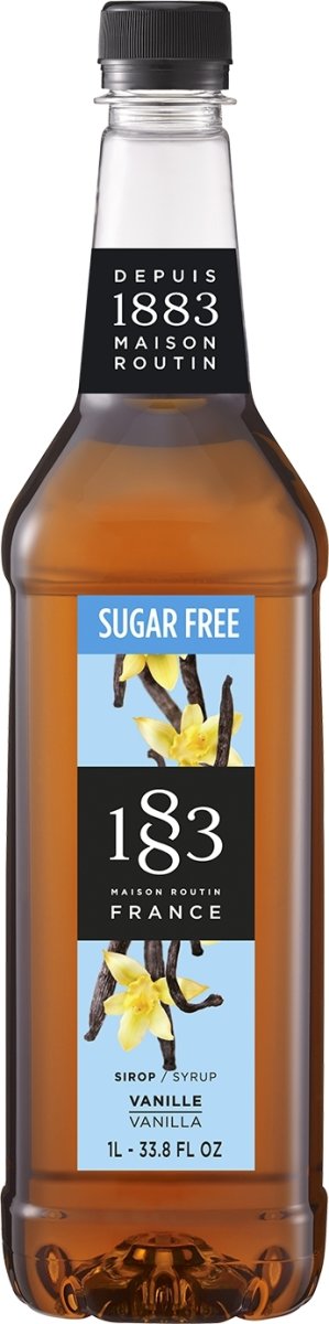 1883 Vanilje Sirup, Sukkerfri, 1000 ml
