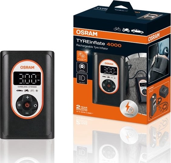 Osram mini-kompressor tyreinflate 4000