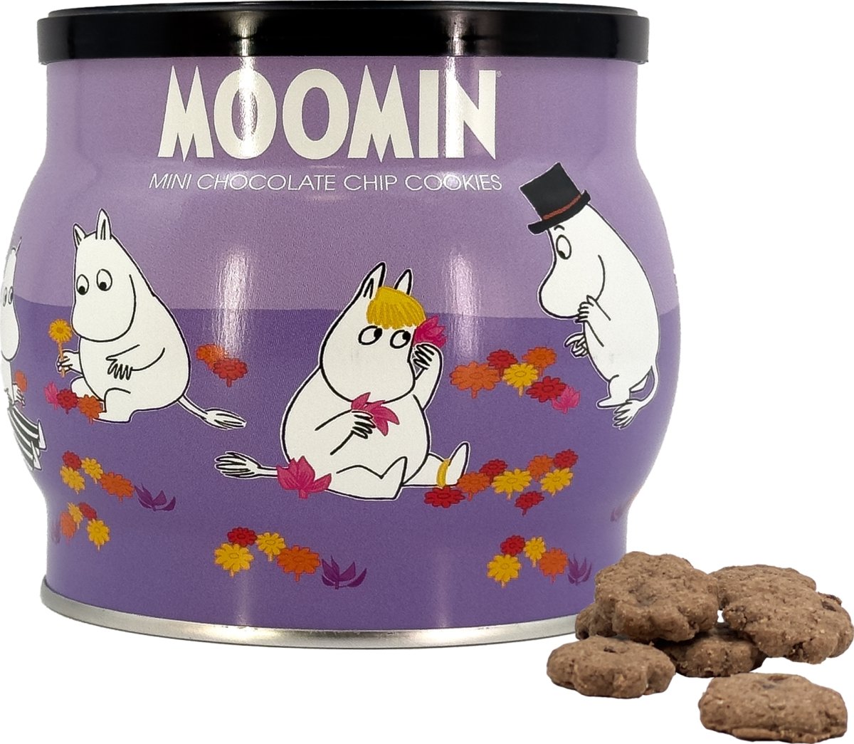 Moomin Choko Chip Cookies i Tindåse, 200g