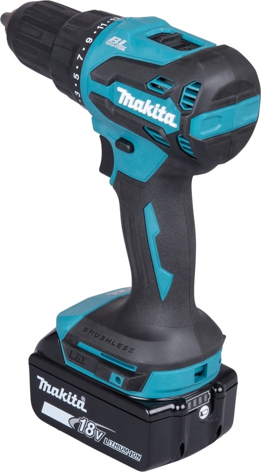 Makita Slagboremaskine LXT 18V, MAKPAC, DHP490SF1J