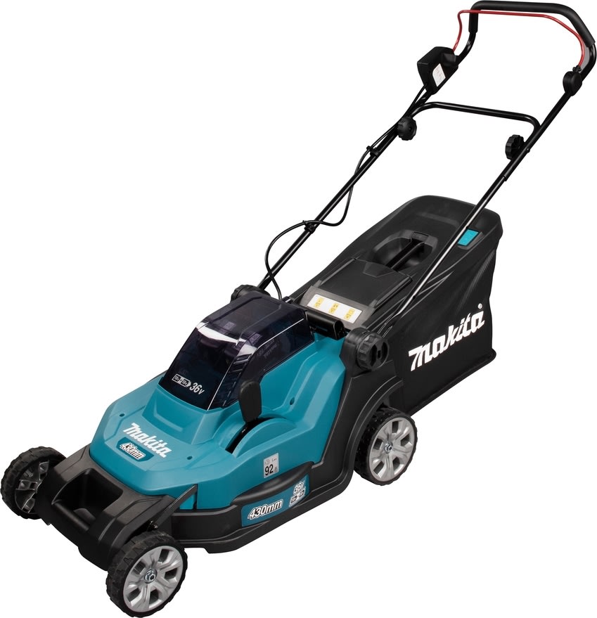 Makita Plæneklipper LXT 18V, 43 cm., inkl. batt.