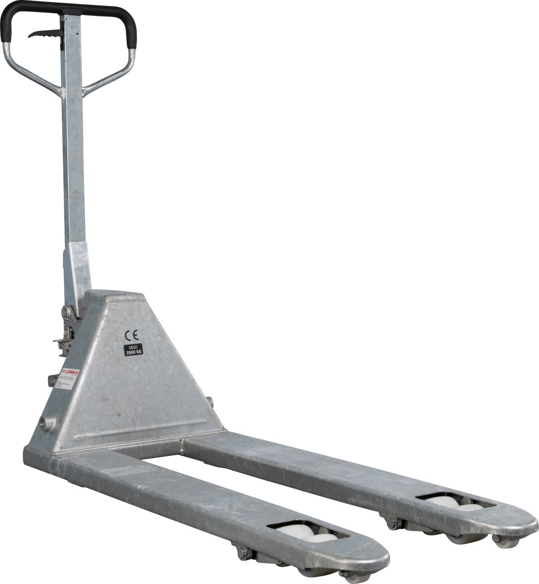 DEMO: Palleløfter ZN25, boggie, nylon, galv.