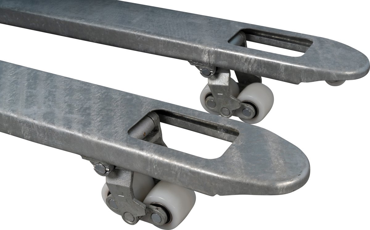 DEMO: Palleløfter ZN25, boggie, nylon, galv.