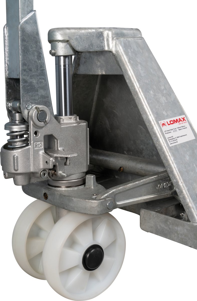 DEMO: Palleløfter ZN25, boggie, nylon, galv.
