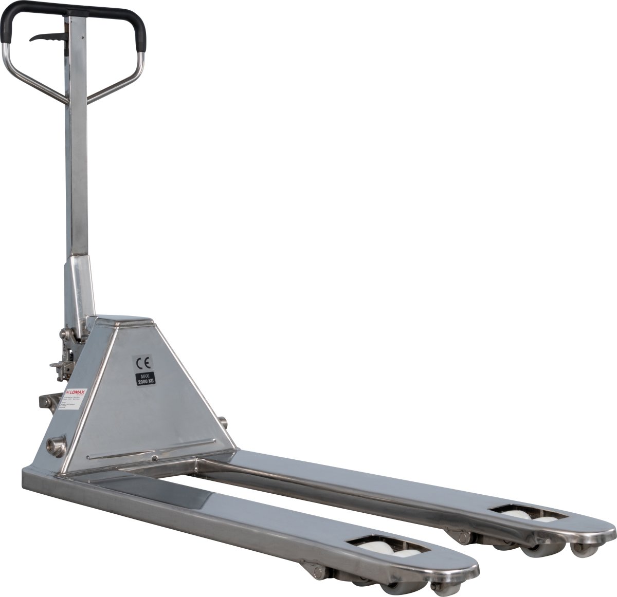 DEMO: Palleløfter ZN20, boggie, nylon, rustf. stål