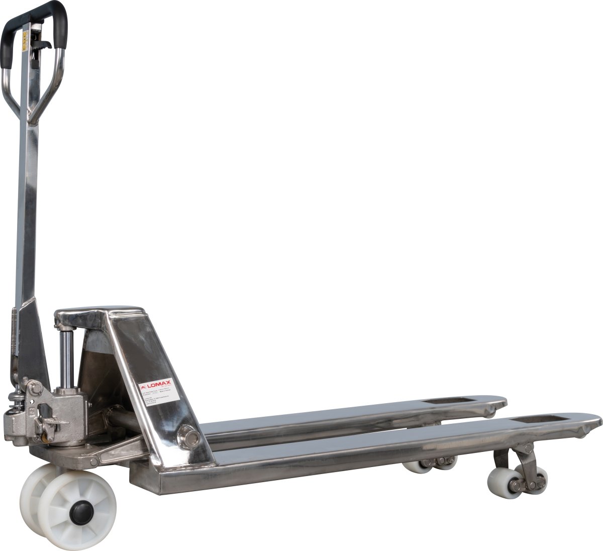 DEMO: Palleløfter ZN20, boggie, nylon, rustf. stål