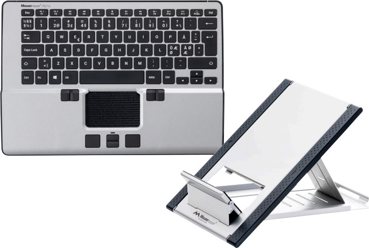Mousetrapper Alpha med laptop stand (Bundle)