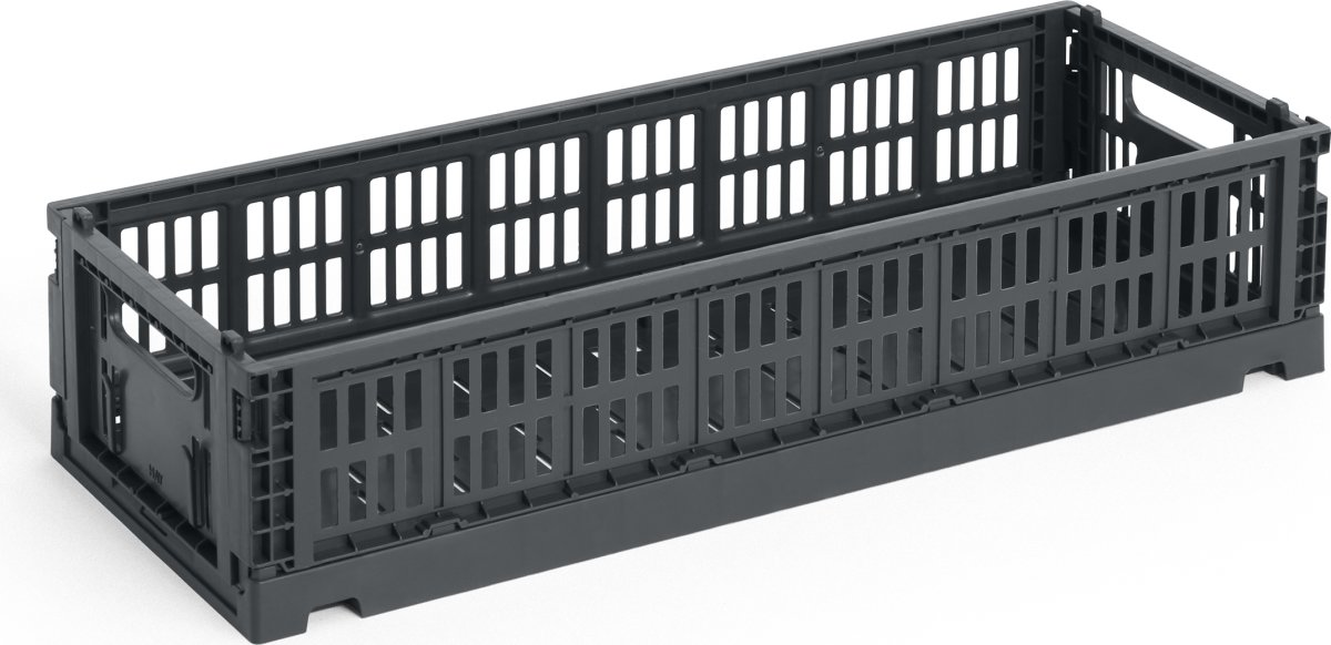 HAY Colour Crate Mini Oblong, sort