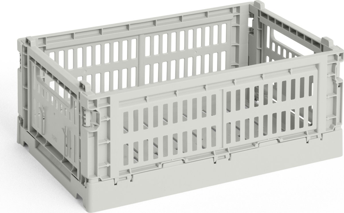 HAY Colour Crate, small, grå