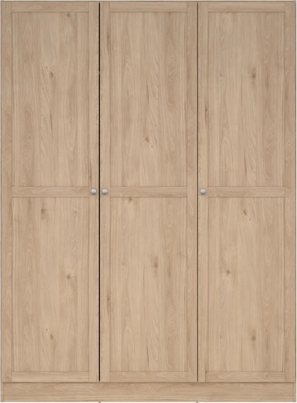 Coreline garderobeskab 3 døre, eg