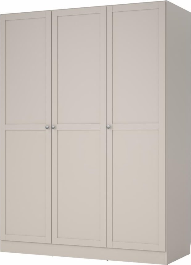 Coreline garderobeskab 3 døre, gråbeige