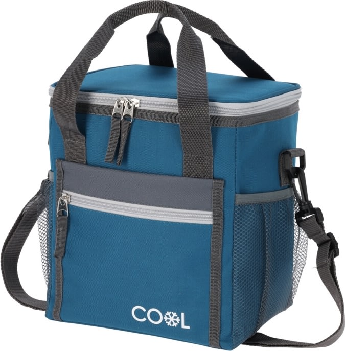 Køletaske Lux, mørkeblå, 21x21x26 cm.