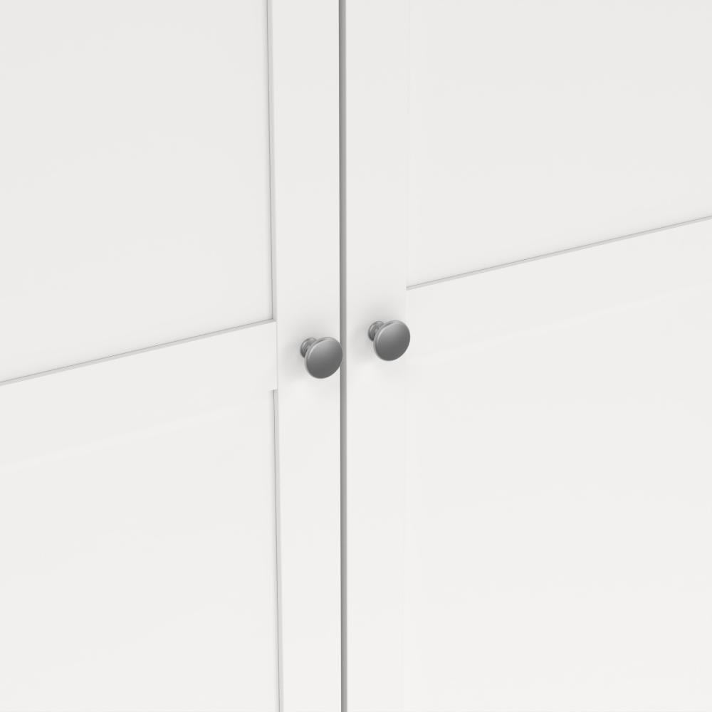 Coreline garderobeskab 4 døre, hvid