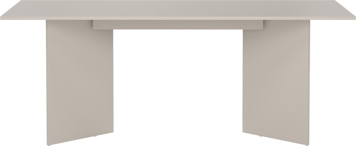 Serveline konferencebord 90x200, gråbeige