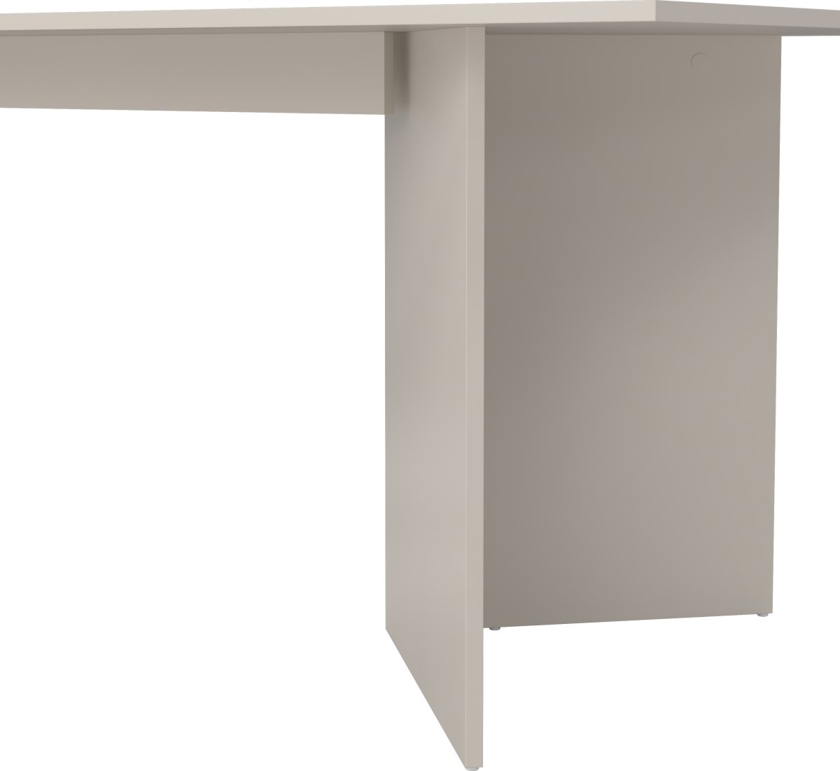 Serveline konferencebord 90x200, gråbeige