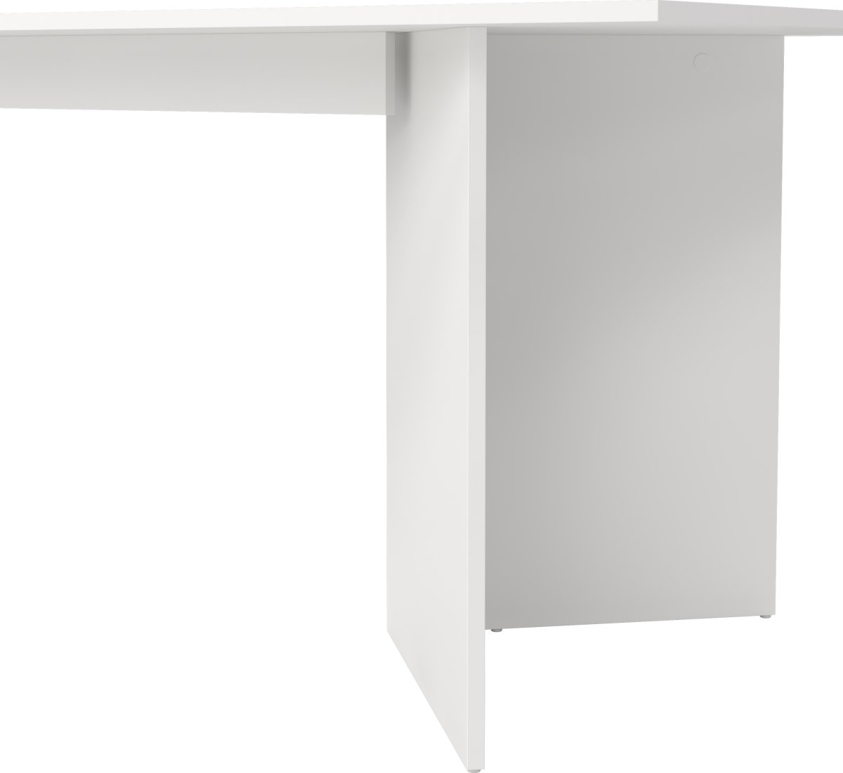 Serveline konferencebord 90x200, hvid