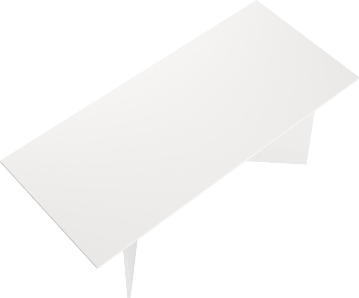 Serveline konferencebord 90x200, hvid