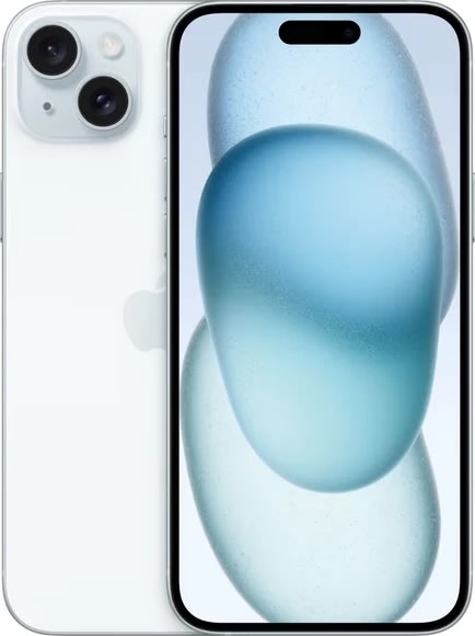 Brugt Apple iPhone 15, 128GB, eSIM, blå, Grade B