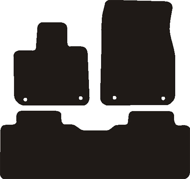 Avant Velourmåtter xpeng g9 2022-