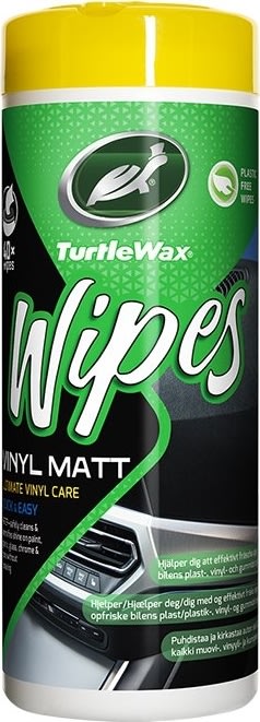 Turtle vinylrens servietter - 40 stk