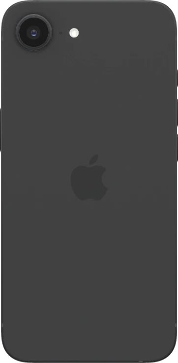 Brugt Apple iPhone 16e, 128GB, eSIM, sort, Grade A