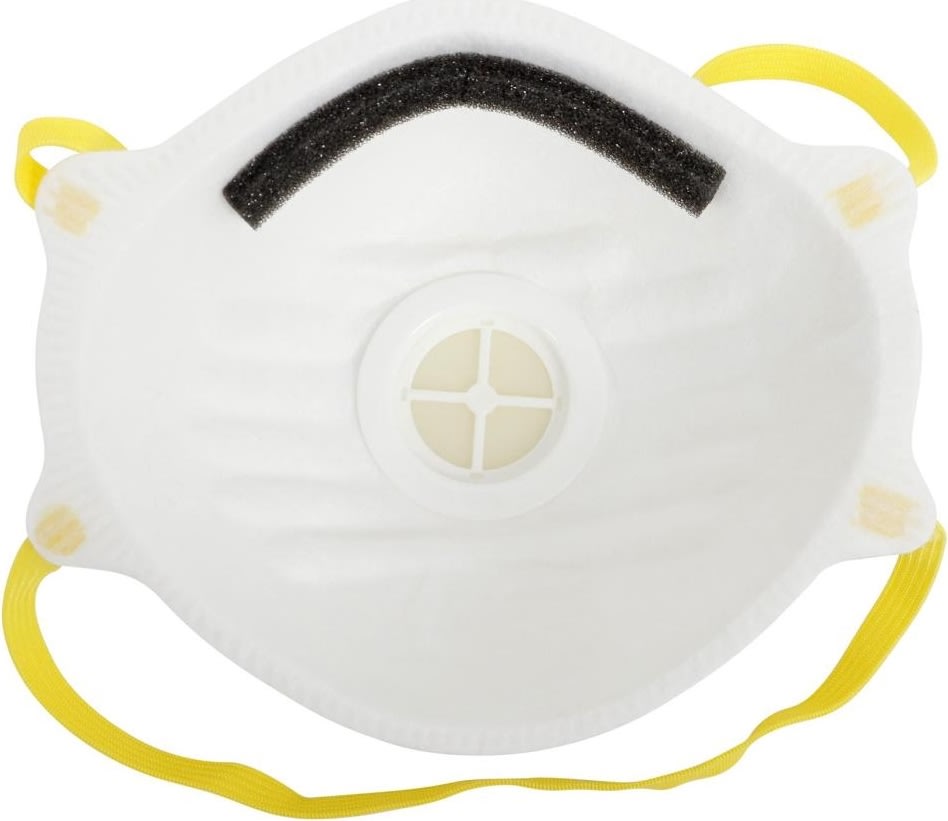 WORK IT Støvmaske FFP2 m/ventil, Pk á 2 stk.