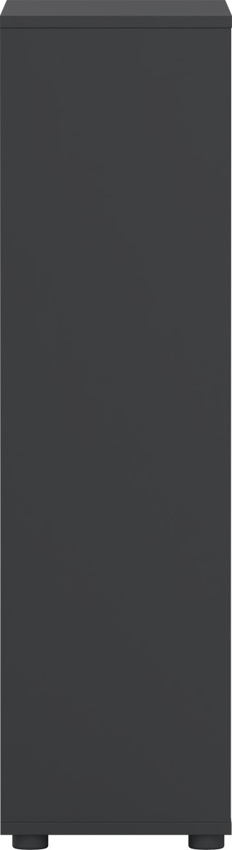 Small Officeline lav bogreol m/2 låger, grå/eg