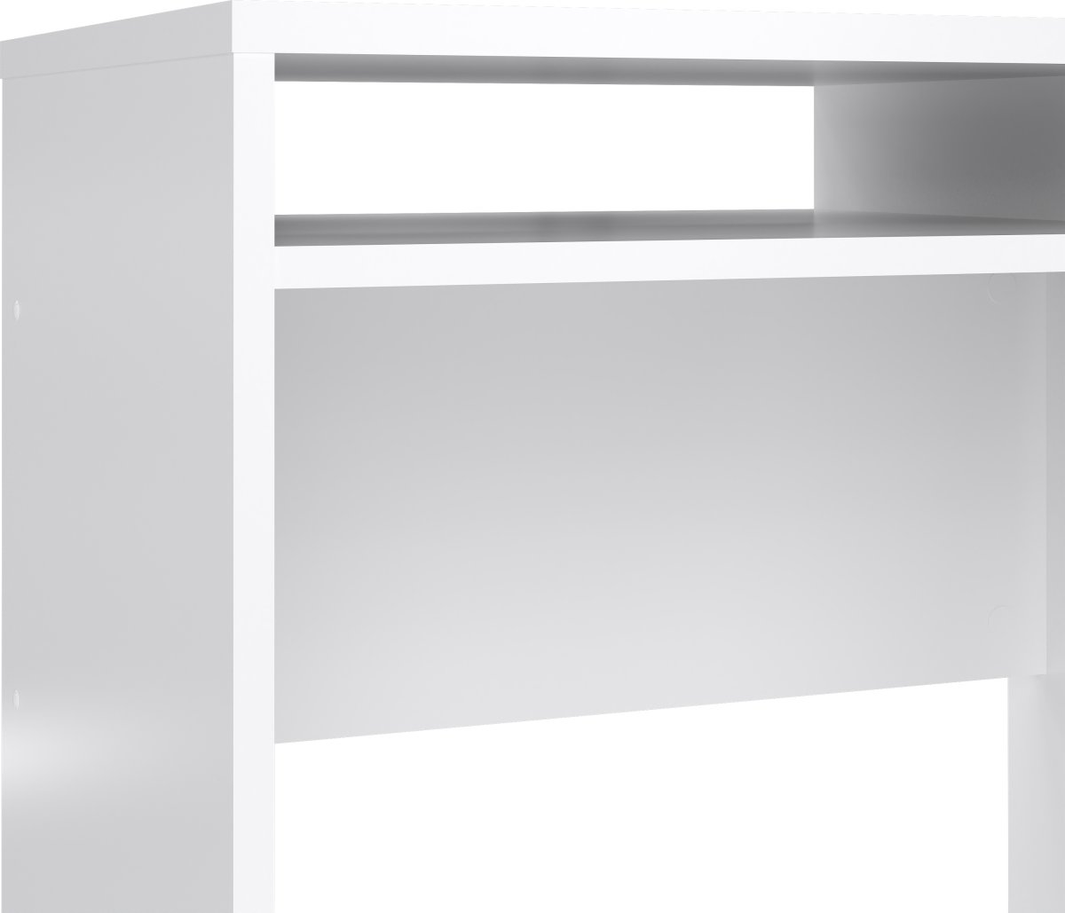 Small Officeline skrivebord 1 skab/1 skuffe, hvid
