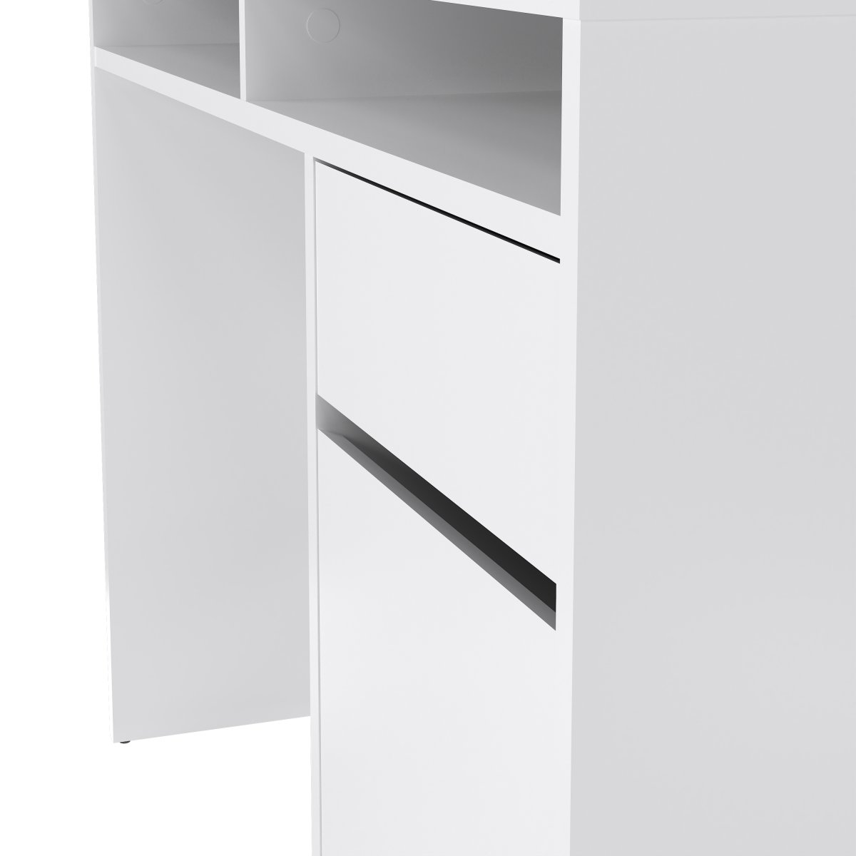 Small Officeline skrivebord 1 skab/1 skuffe, hvid