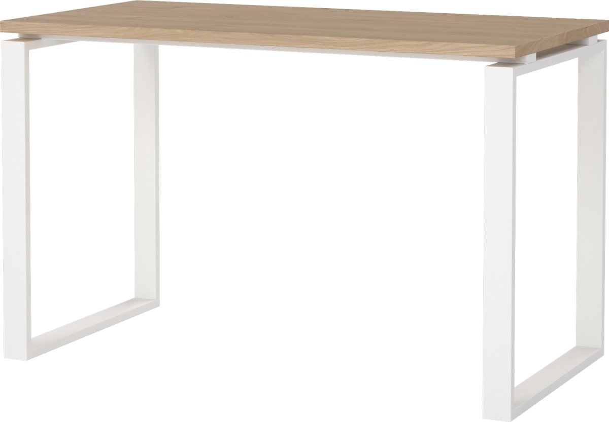 Small Officeline skrivebord 120x60 cm, eg/hvid