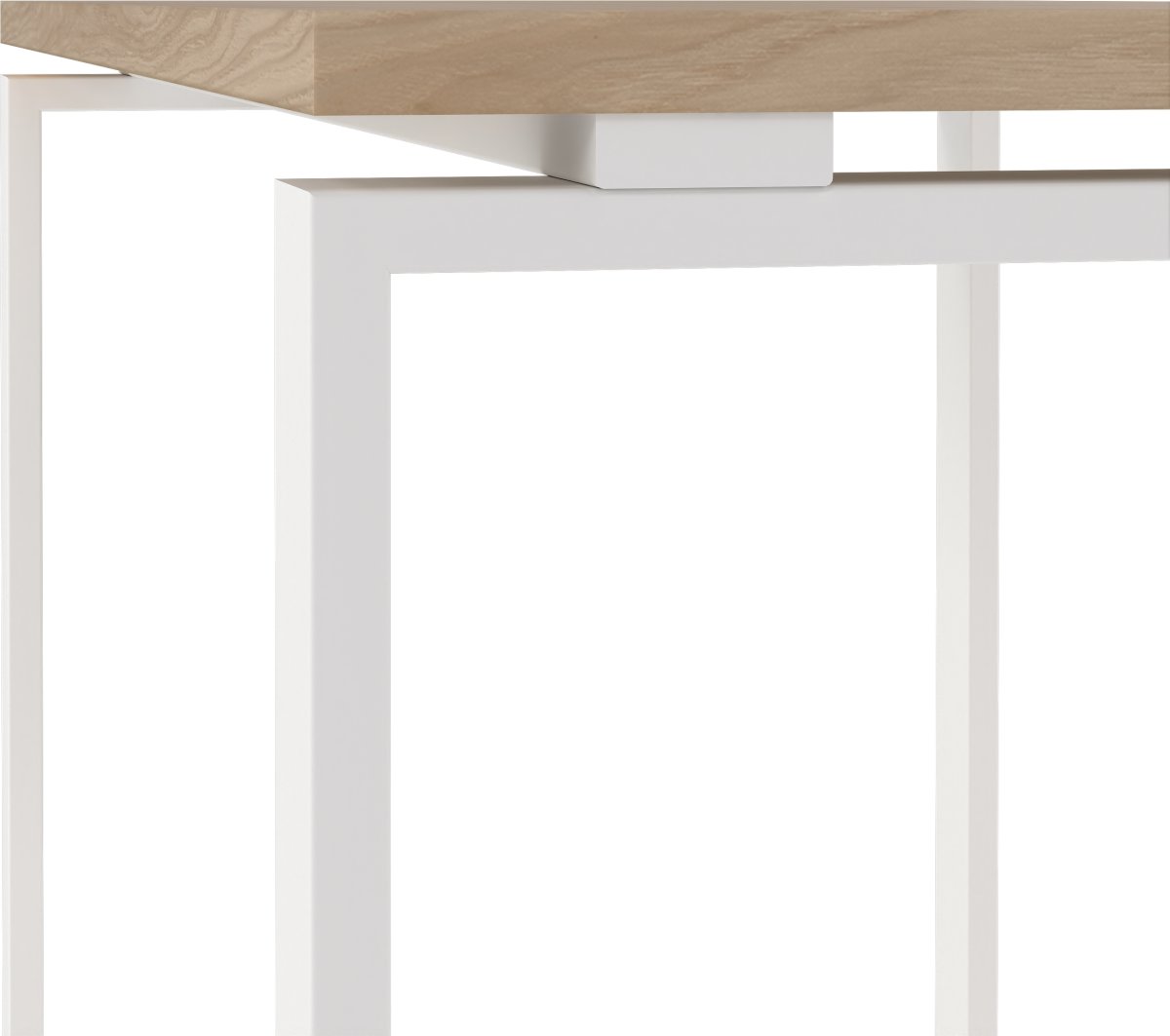 Small Officeline skrivebord 120x60 cm, eg/hvid