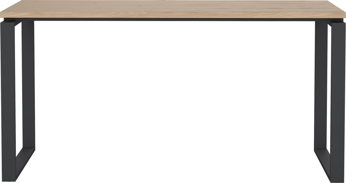 Small Officeline skrivebord 150x60 cm, eg/grå