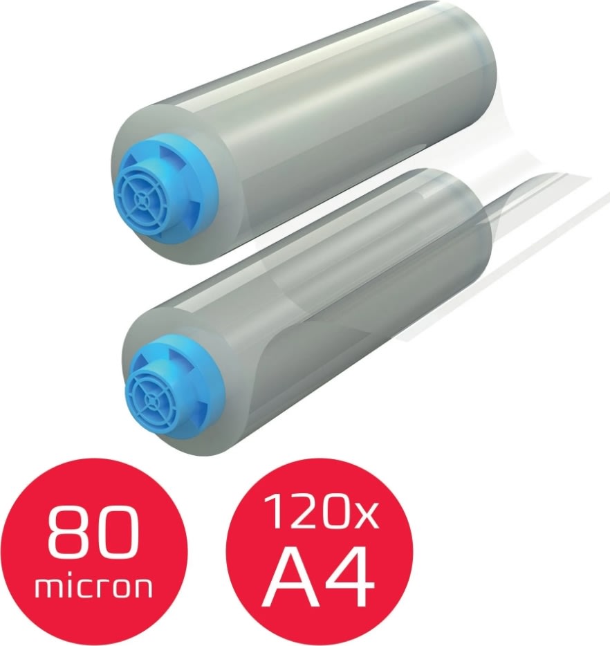 GBC Lamineringsfilmrulle Velocity, 38,2m, 80my