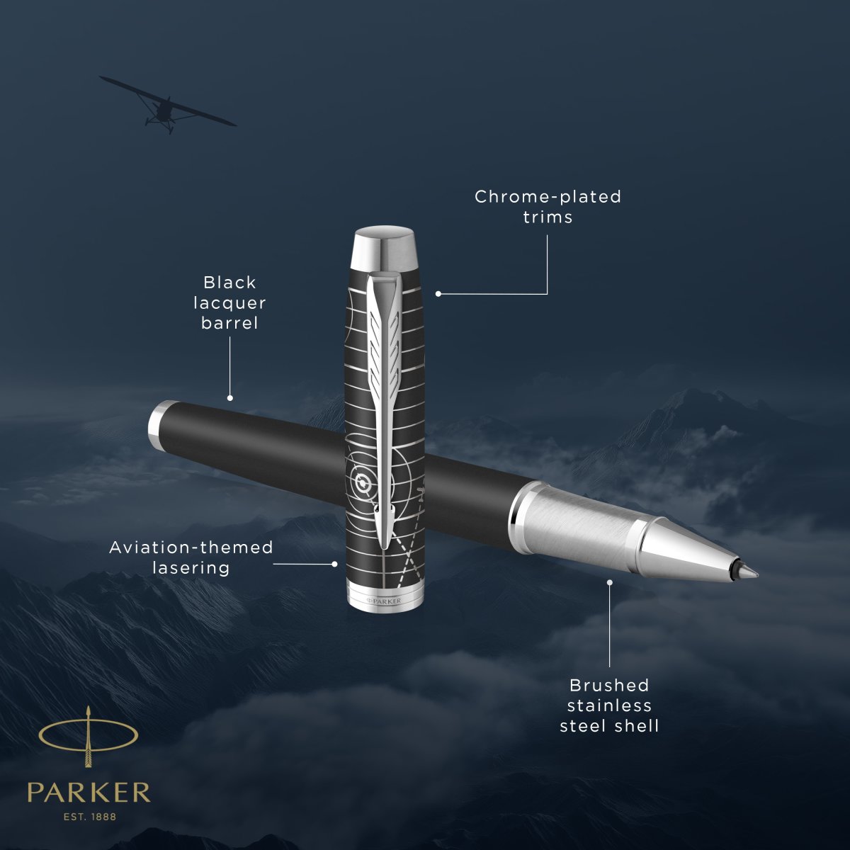 Parker IM Legacy of Flight CT Rollerpen | F