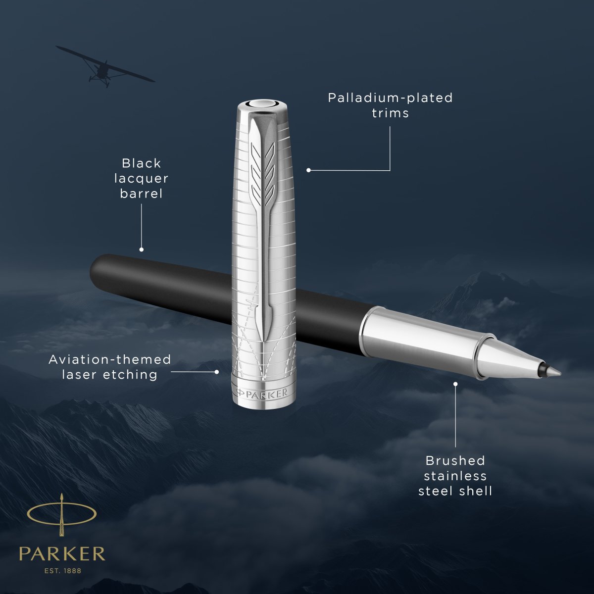 Parker Sonnet Legacy of Flight CT Rollerpen | F