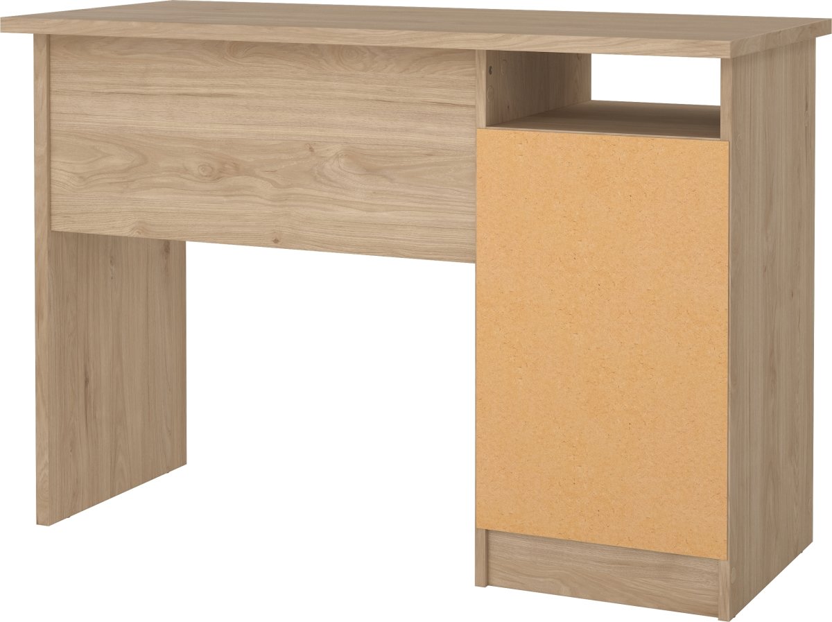 Small Officeline skrivebord 3 skuffer, eg