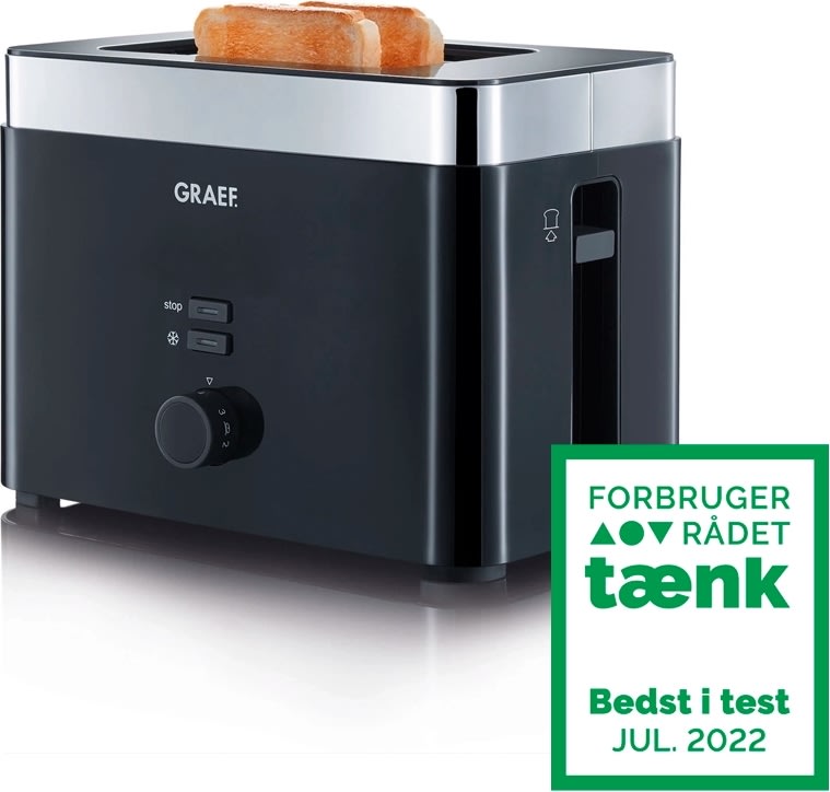 Graef brødrister TO62 - sort
