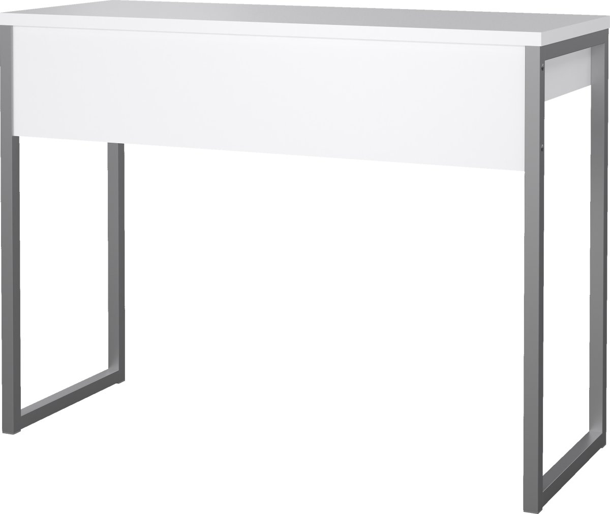 Small Officeline skrivebord 2 skuffer, hvid