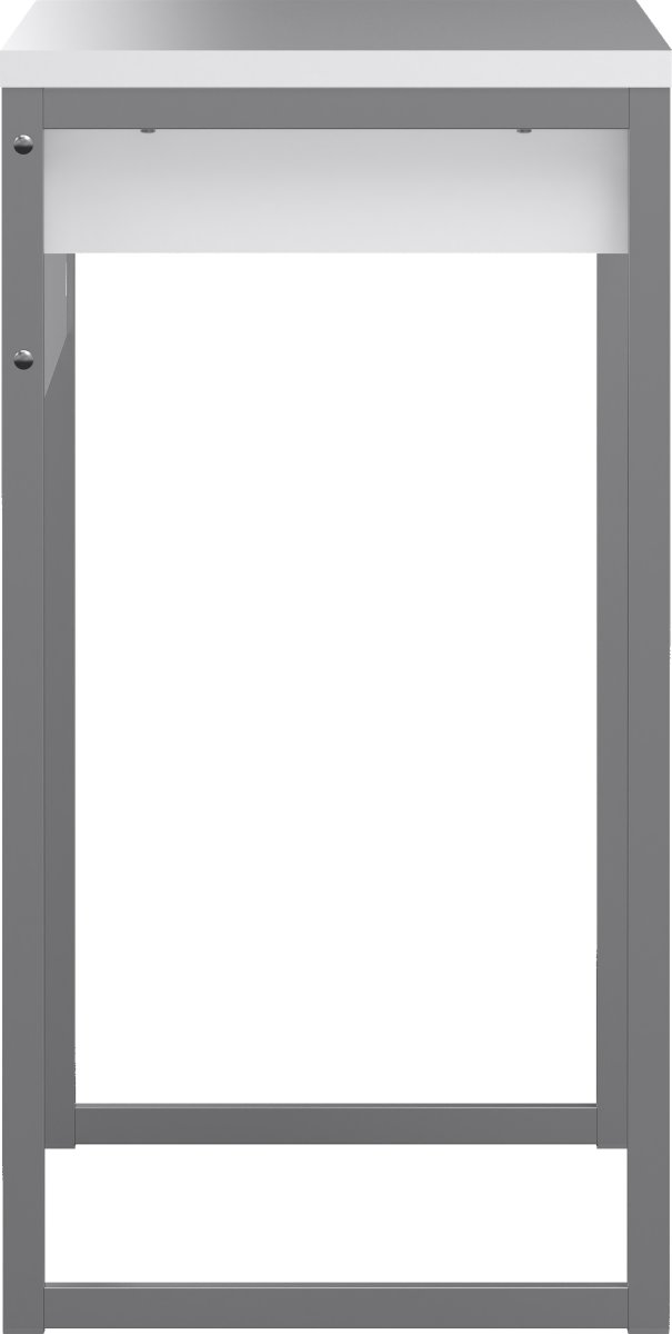 Small Officeline skrivebord 2 skuffer, hvid