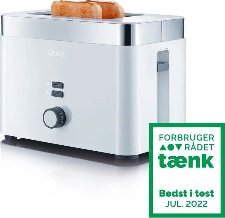 Graef brødrister - TO61- Hvid