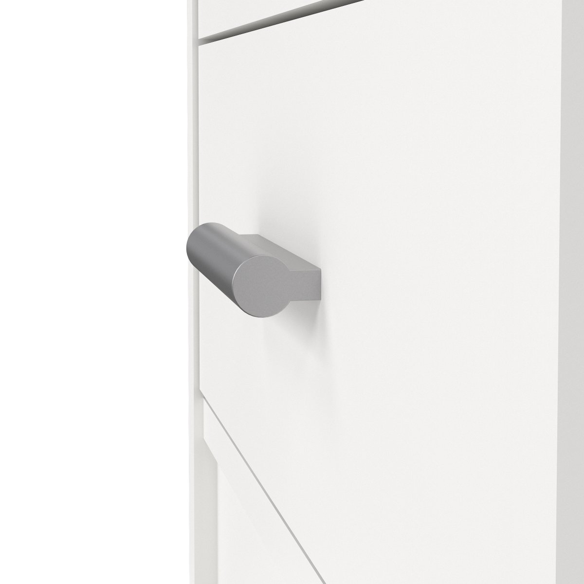 Small Officeline skrivebord 4 skuffer, hvid