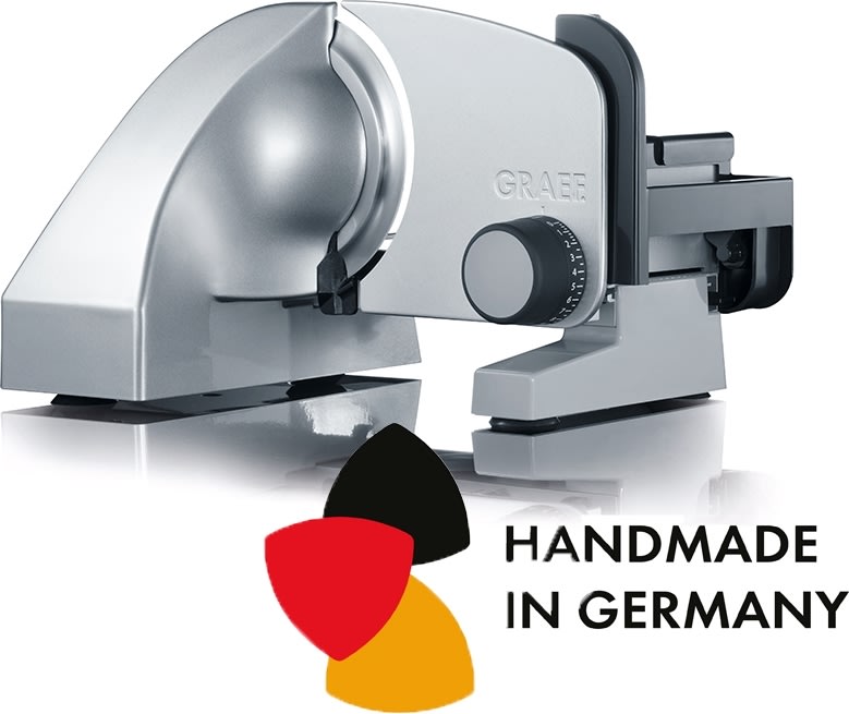Graef Master Pålægsmaskine - M10EU, 170W Sølv